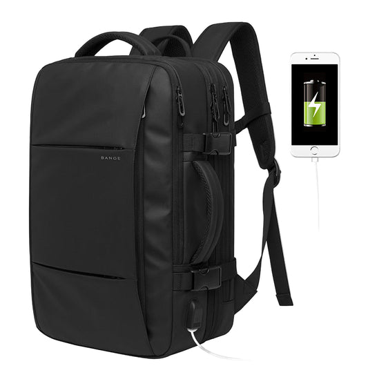 Bange Executive and Expandable Anti-Theft Outdoor Business Backpack - Aega