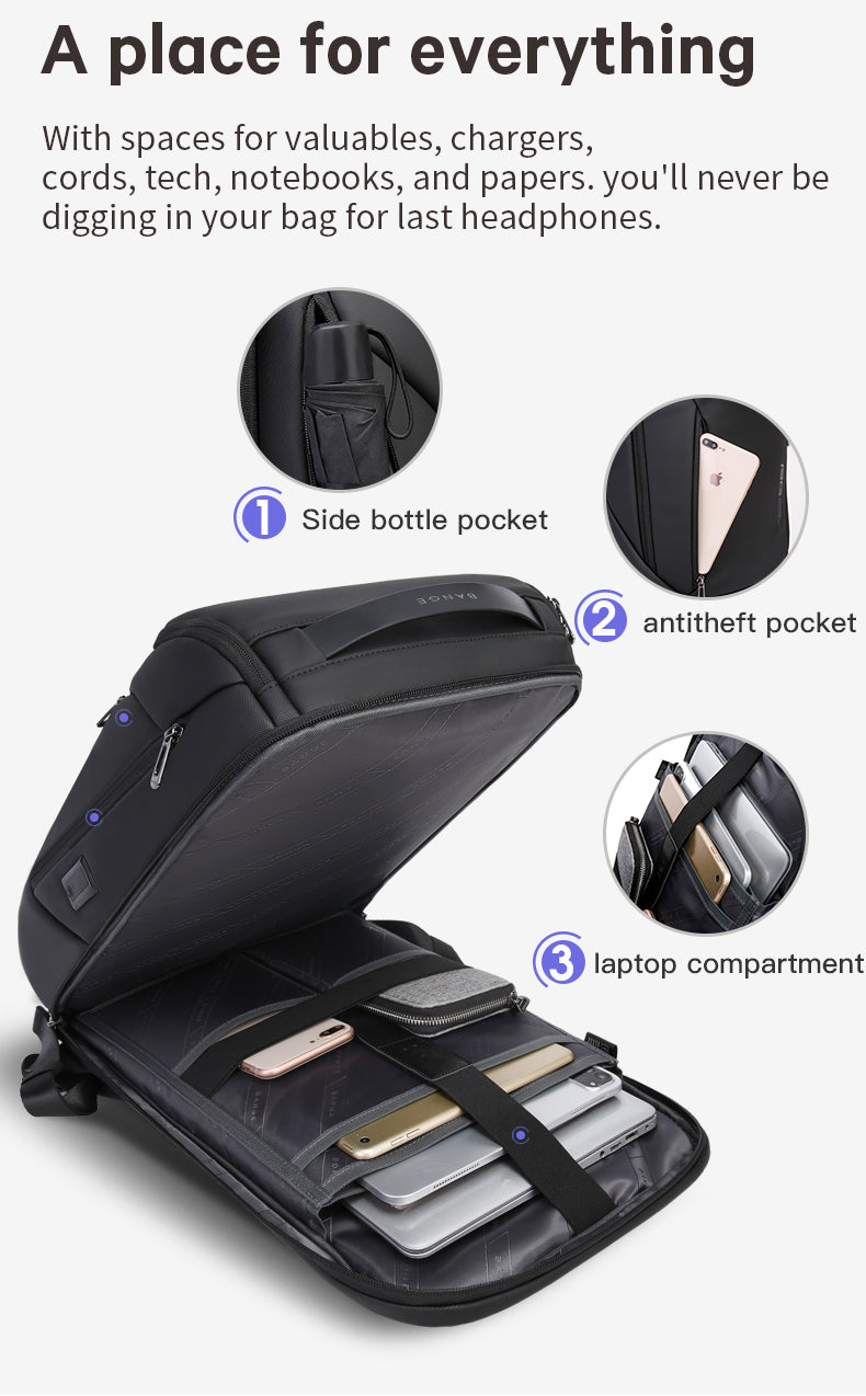 Bange Executive Anti-Theft Travel Backpack v - Aega