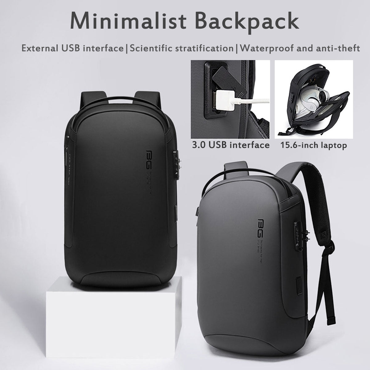 Bange Executive Anti-Theft Travel Backpack i - Aega