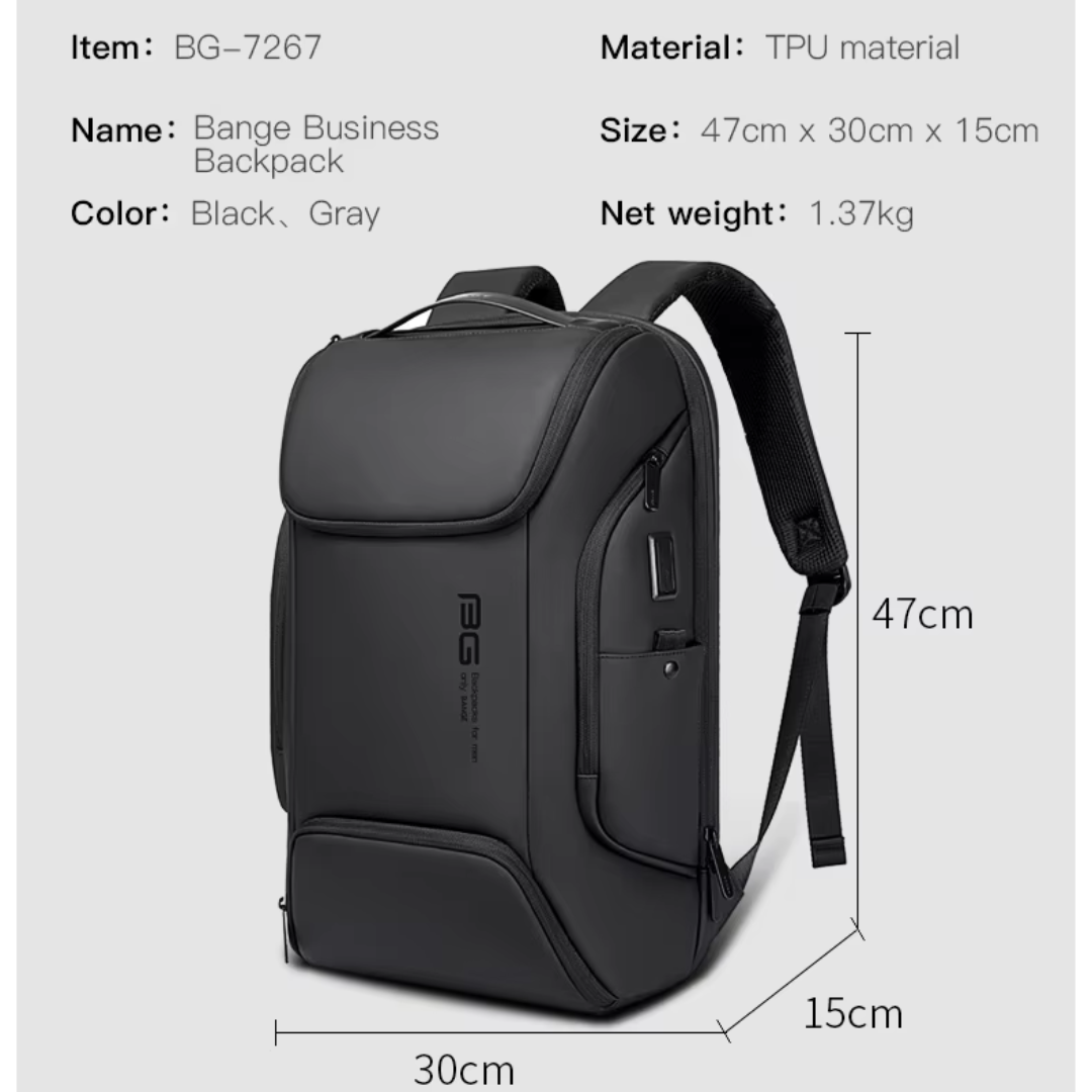 Bange Executive Anti-Theft Travel Backpack iiii - Aega