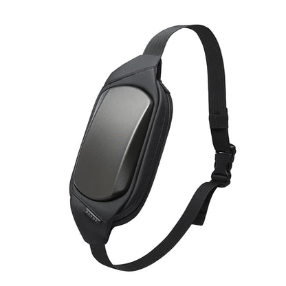 BANGE New Waist Bag Men's Chest Bag Waterproof Shoulder Bag Korean Version EVA Hard Shell Messenger Bag Couples Waist Bag - Aega