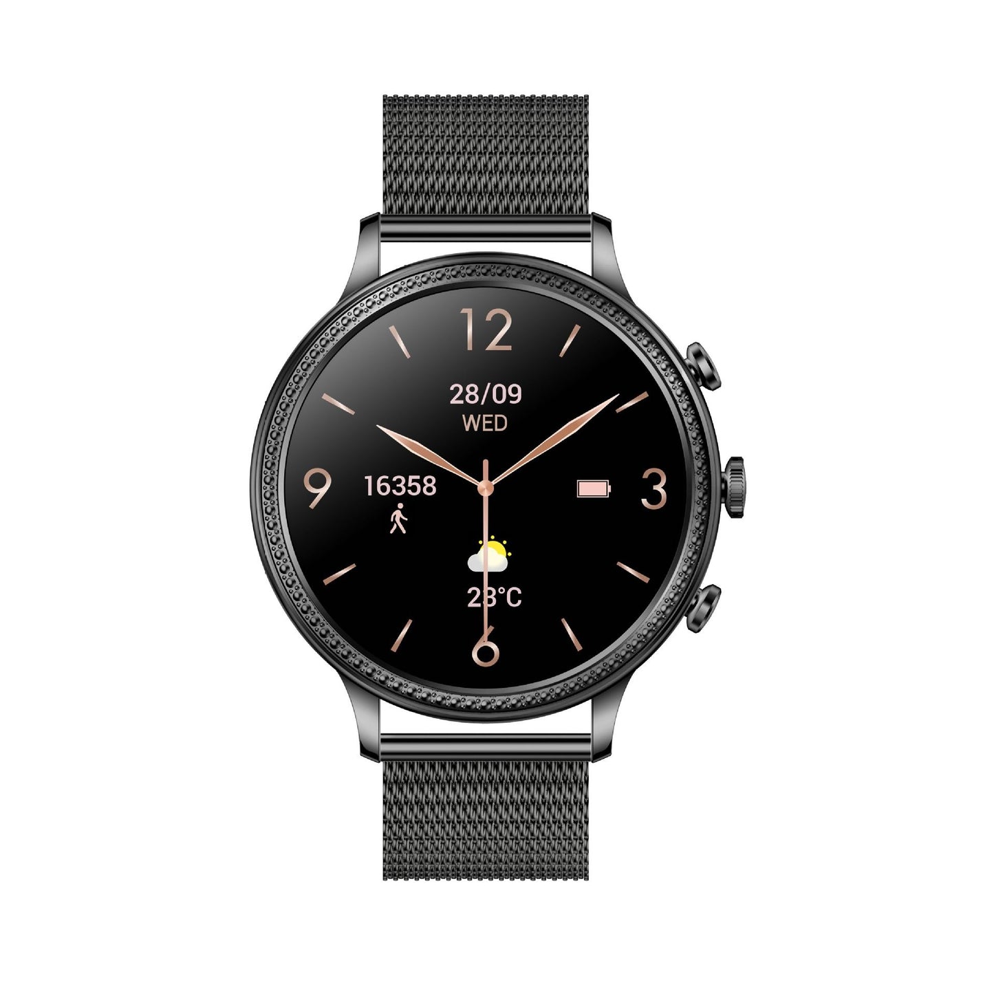 New V60 Call 1.39 'Full Touch Fossil Men's and Women's Smart Watch Bluetooth Waterproof Sports Heart Rate Sleep Health Monitor - Aega