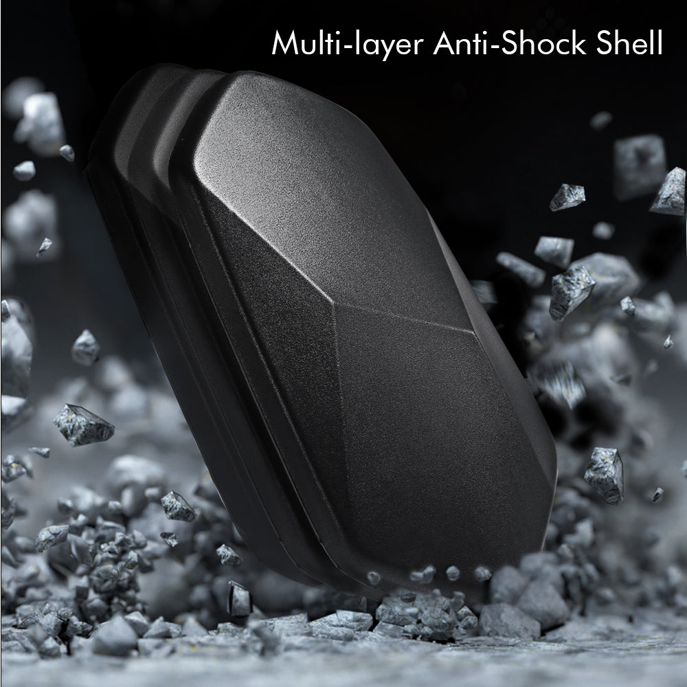 BANGE Shoulder Bag Men's Waterproof Chest Bag Trend Oblique Cross Bag Men's Polyhedral Waist Bag Business Hard Shell Small Bag - Aega