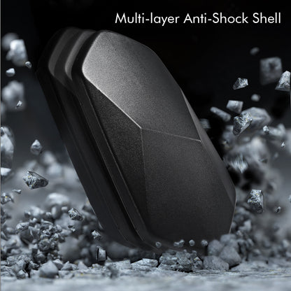 BANGE Shoulder Bag Men's Waterproof Chest Bag Trend Oblique Cross Bag Men's Polyhedral Waist Bag Business Hard Shell Small Bag - Aega