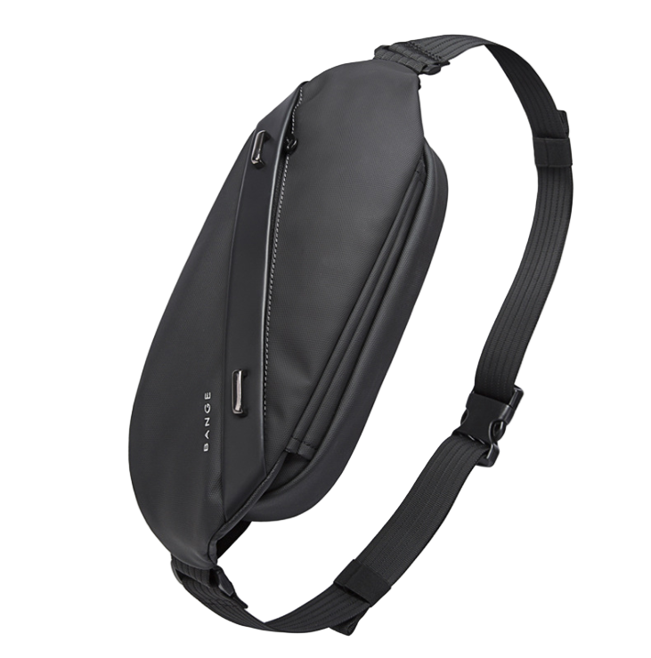 BANGE Outdoor Sport Men Sling Bags Crossbody Pack for Cell Phone Large Capacity Chest Bag Male Waterproof Single Pouch For Earphone - Aega