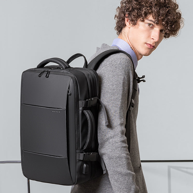 Bange Executive and Expandable Anti-Theft Outdoor Business Backpack - Aega