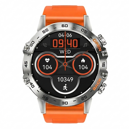 AEGA Nomadic smart watch product photo showing the full watch case and strap
