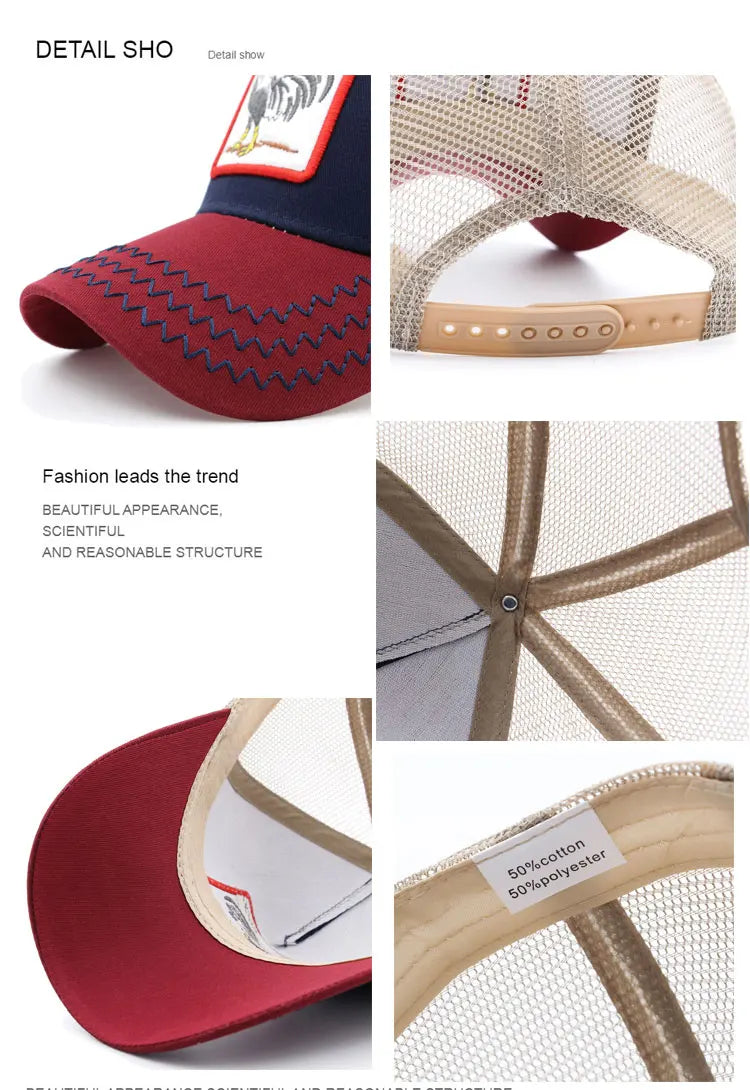 The Mesh Animal Caps - Aega